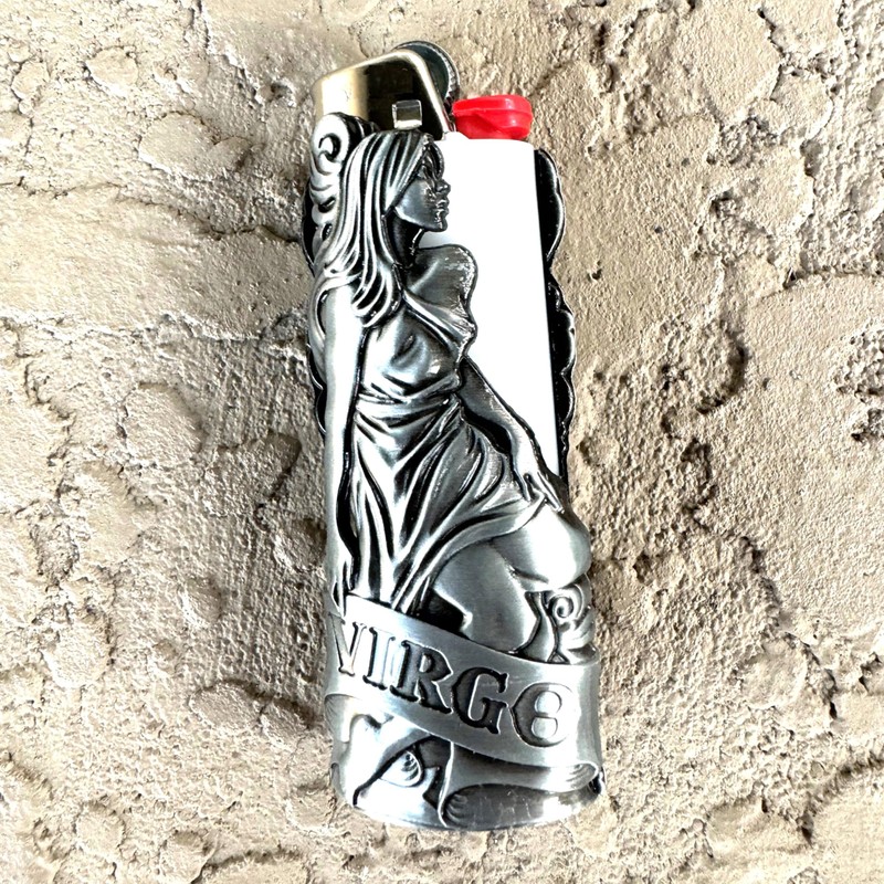 Metal Lighter Case Fits BIC, It Covers Standard Full Size