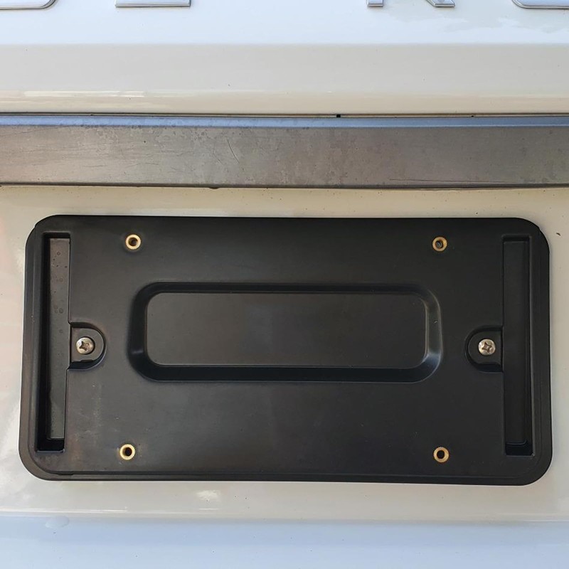 GZVKE Rear Tailgate Trunk Bumper License Plate Frame Mounting Kits