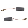 vhbw 2 x Carbon Brushes Motor Carbon Abrasive Carbon 19.2