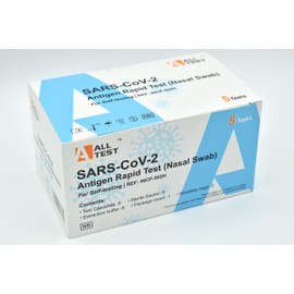 All Test SARS-CoV-2 Antigen Rapid Test (Nasal Swab) Self Test 5CT