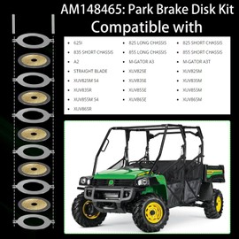 AM148465 Wet Brake Disk Kit fits for John Deere Gator Utility XUV 625 825 835 855 865 Vehicles