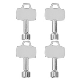 4Pcs Triangular Lock Trash Cans Litter Bin Spanner Keys for Community Rubbish Bins Compact Triangle for Outdoor Garbage Cans