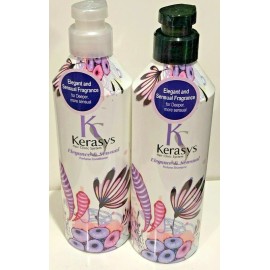 KERASYS HAIR CLINIC SYSTEM ELEGANCE & SENSUAL PERFUME SHAMPOO AND CONDITIONER