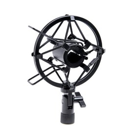 ETOPARS Microphone Shock Mount Microphone Spider Microphone Holder Microphone Stand Shock Stand Condenser Microphone Vibration Proof with 28 mm - 35 mm Diameter Black