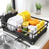 SNTD Dish Drying Rack for Kitchen Counter - Large Dish