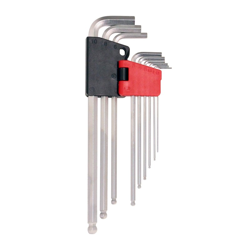 TONE BPLT90 Long Ball Point L Shape Wrench Set, Contents: