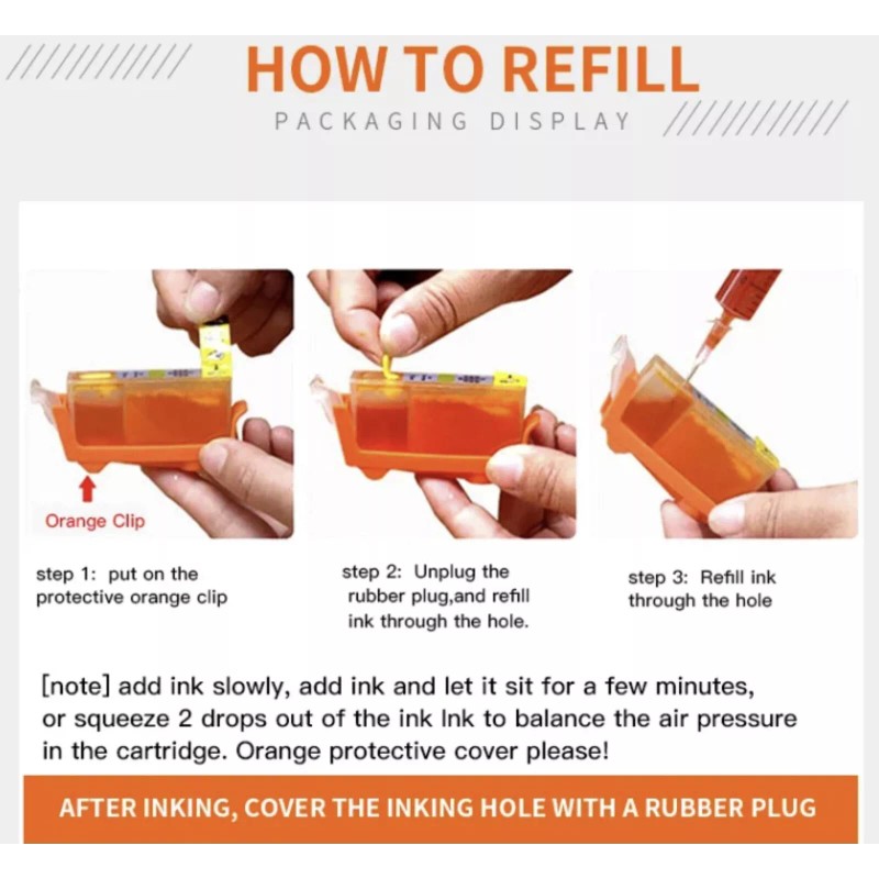 Betters® Edible Ink Refill sets for Edible Printers: 4 x