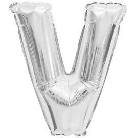 XXL Balloons, Foil Balloons, Helium Balloons, Letters, Numbers & Characters in Gold, Silver, 80 cm, Large Party Decoration for Birthdays, Weddings, Parties