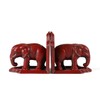 Retrome Elephant Book Ends to Hold Books, Bookends for Shelves