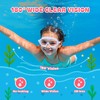 YLKJSWIM Kids Swim Goggles with Silicone Swim Cap, Swimming Goggles