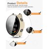 2 Pack,Case for Garmin Forerunner 570 47mm,daunke Ultra Slim Full