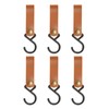 Mikihat Pack of 6 S Camping Hooks, S Hooks with