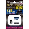 SuperTalent Premium Pro Durable microSDカード 64GB