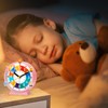PIXESTT Children's Alarm Clock for Back to School, No Ticking