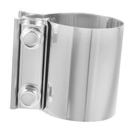 Alipis Car Exhaust Clamp 2.5 in Automotive Clamp for Pipe Easy to Install Leak