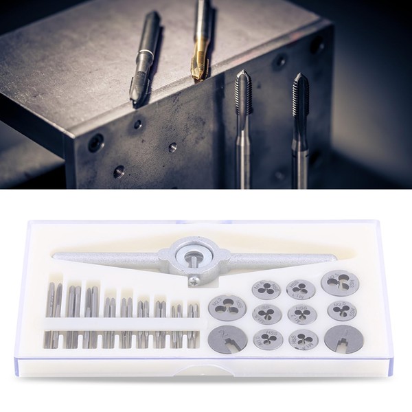 30 pcs M1-M2.5 Hss Metric Tap and Die Set Screw