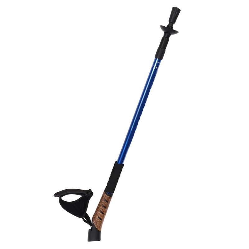 Outdoor Hiking Cane 3 Section Telescopic Walking Cane Adjustable Height