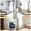 Curtain Tiebacks 4 Pcs Hand-Knitted Curtain Tie Backs Elegant Bohemian