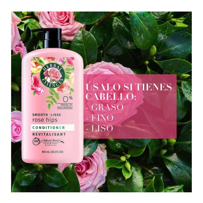 Acondicionador Herbal Essences Rosa Mosqueta 865