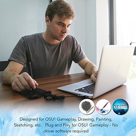 XP-PEN G430S Grafiktablett 4X3 Zoll OSU Pen Tablet 8192 Druckstufen Sift Zeichenpad für Unterschrift Online Kurse