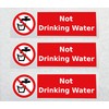 Not Drinking Water Sticker Pack of 3 Waterproof Outdoor Vinyl