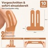 Jusyde Knee Tape Pre-Cut Kinesiology Tape Pack of 10 (Skin