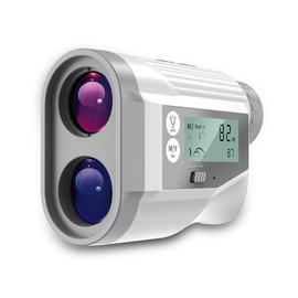 AquilaPro Professional Golf Laser Rangefinder with Slope, HD Touchscreen, Flag Lock, Vibration, and Voice Broadcasting - 600M Range - USB Rechargeable - Memory Storage - Perfect for Golf Tournaments