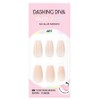 Dashing Diva Magic Press Coffin Nail Tip, Glass (Beige), 1 Piece / 데싱디바 매직프레스 코핀 네일팁, 글라스(베이지), 1개