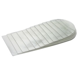 Adjustaheel Heel Lift | Treatment Achilles Tendonitis & Leg Length Discrepancy | 17 Removable Height Layers for Graduated Raise Treatment