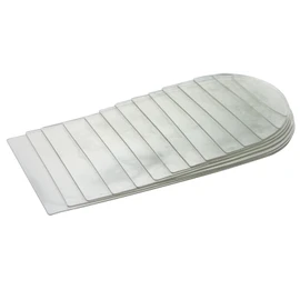 Adjustaheel Heel Lift | Treatment Achilles Tendonitis & Leg Length Discrepancy | 17 Removable Height Layers for Graduated Raise Treatment