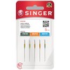 SINGER Stretch Sewing Machine Needles – Size 70/10, 80/12, 90/14-5