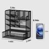 ReePlan Pen Organizer for Desk - Multi-Functional Pencil Holder with