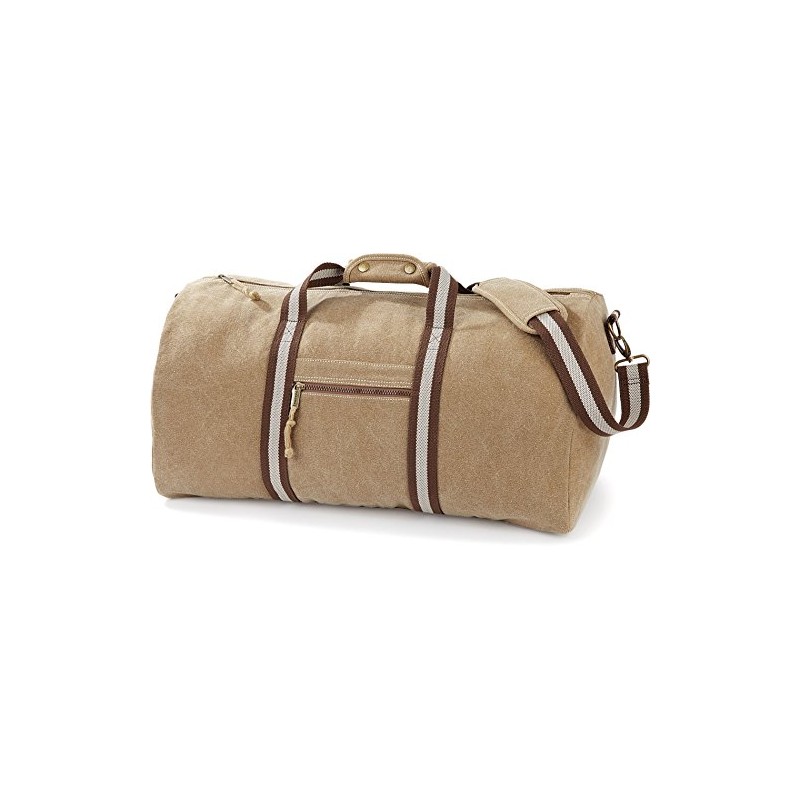 Quadra Desert canvas holdall - Sahara -
