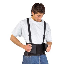 Portwest PW80BKRM Cintura di Supporto, Nero, Medium
