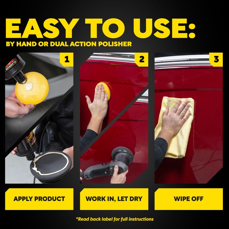 Meguiar’s Flagship Premium Marine Wax, M6332, Easy-to-Use Boat Polish and