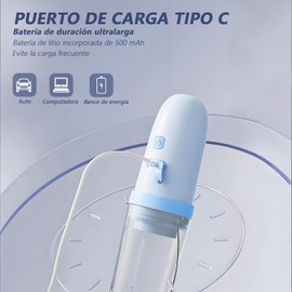 Bidet Portatil Eléctrico, Botella Perineal Postparto Tiene Tres Modos de Flujo de Agua Ajustables, Mini Bidé Eléctrico de Resistente Agua IPX7, Para Limpieza Personal, Cuidado, Diferentes Necesidades