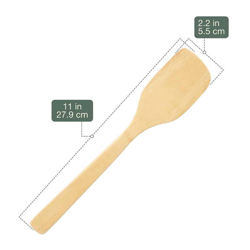 Bamboo Serving/Cooking Utensils - B4 - Spatula - Medium -
