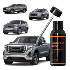 XTryfun G9K/WA464C Satin Steel Metallic Touch Up Paint Compatible With GMC, DIY Car Paint Scratch Repair Kit, Automotive Paints Fix Scratch Repair for Sierra/Terrain/Yukon/Acadia/Canyon/Savana