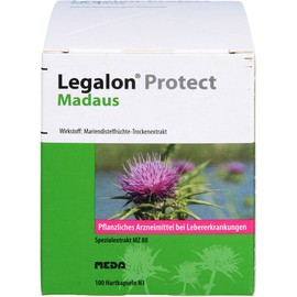 Legalon Protect Madaus Capsules for Liver Diseases, Pack of 100 Capsules