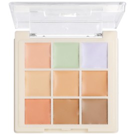 Concealer Full Coverage Palette, Colour Corrector Contour Concealer for Dark Circles, Hydrating Cream Under Eye Concealer, Brightener Long Lasting Concealer Foundation for Acne, Redness and Dullness