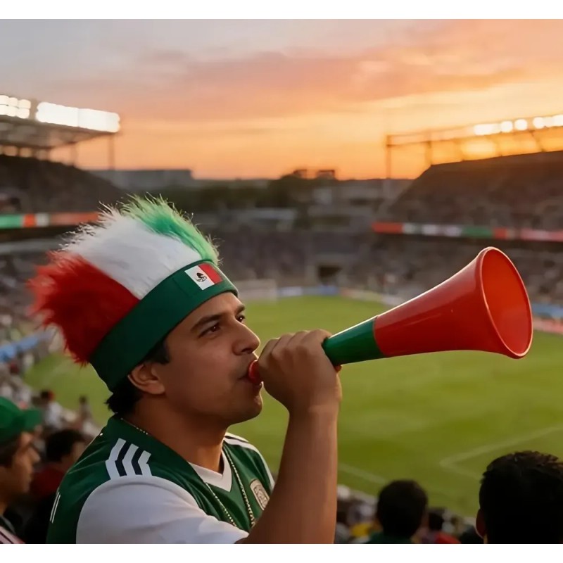 2 Pelucas Peluca Tricolor México Mundial Para Fiestas Tricol