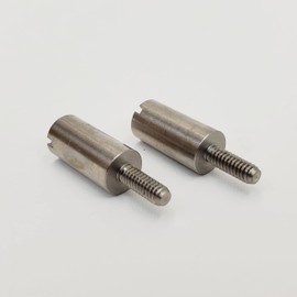 High-Strength Stainless Steel Timer Plate Stand-Off/Studs .76” Length for 1970-1999 Harley Shovelhead/EVO Big Twin & 1971-2003 Sportster Ironhead/Evolution – Sold AS A Pair - Replaces HD# 32601-78