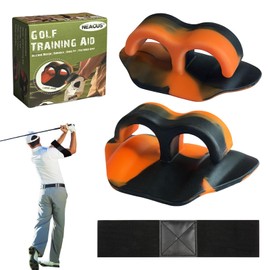 Golf Grip Trainer - Correct Posture Golf Swing Trainer Auxiliary Tool, Grip Trainer Golf Is Suitable For Indoor And Outdoor Grip Swing Practice.