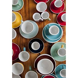 Oxycute Loveramics Egg 14,5cm Cappuccino Saucer Teal
