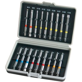 HM Müllner Bit Set 18-Piece Bit Box Long Bit 75 mm Long Type 3018S