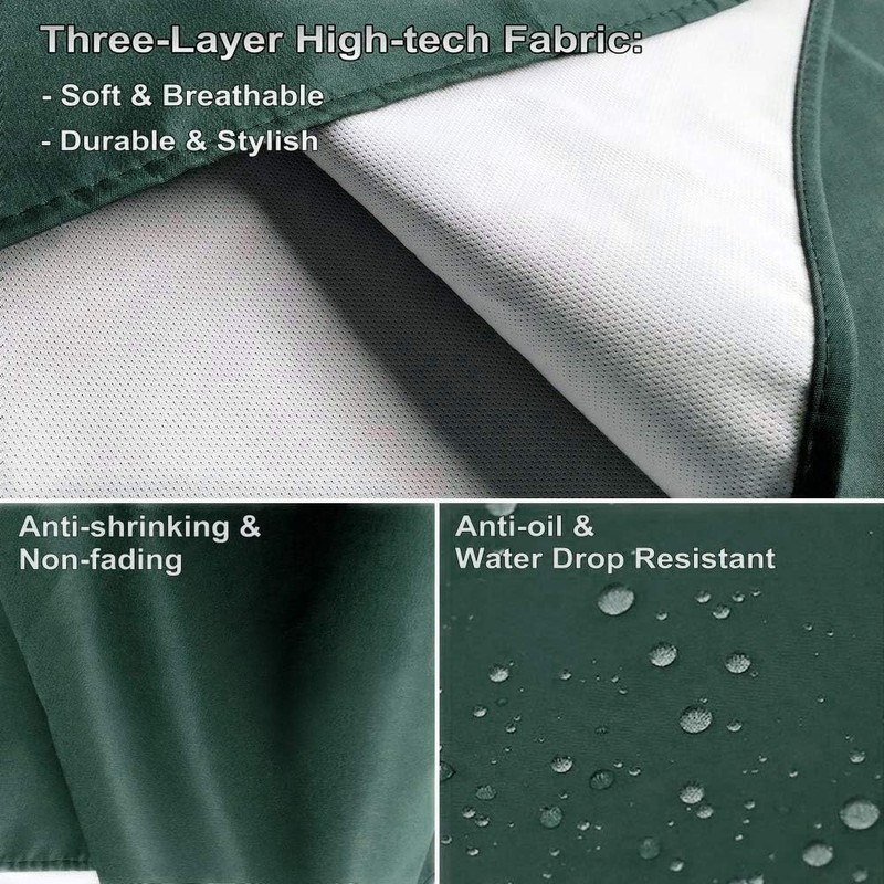Viedouce 2-Pack of Waterproof Cooking Aprons with Pockets, Adjustable Kitchen