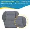 Priprilod Dark Ash Gray Cloth Driver or Passenger Side Bottom