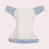 EcoNaps Modern Cloth Nappy 2.0, Indigo Pinstripe
