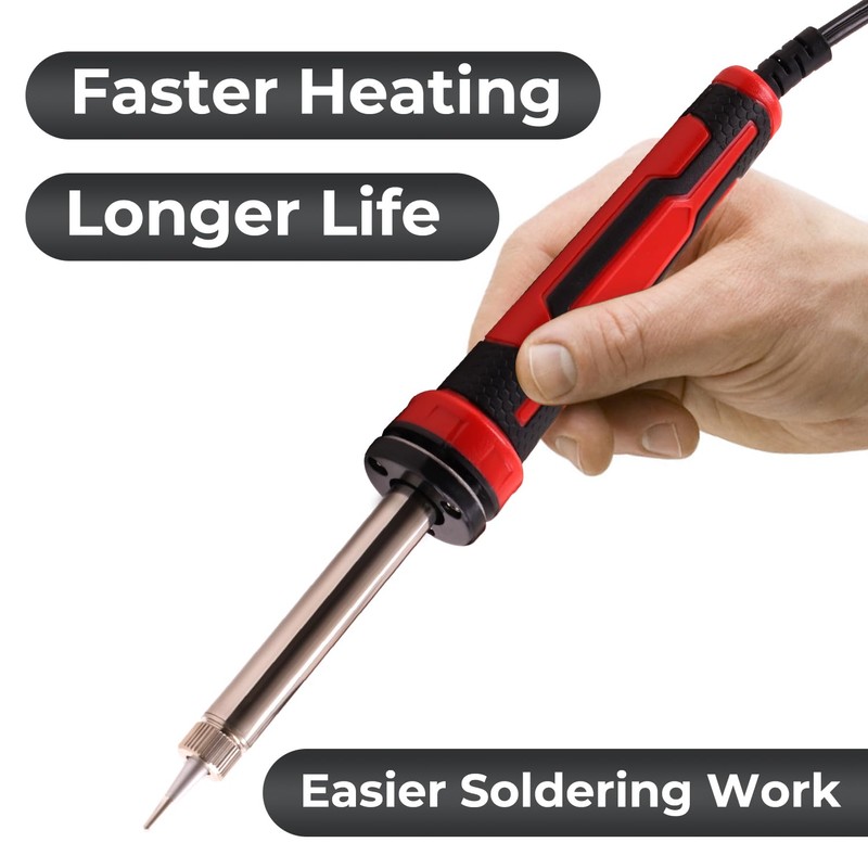 Noah Multifunctional Soldering Station with Alligator Clips,48W Display Soldering Iron
