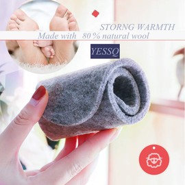 Wool Felt Warm Shoe Insoles - Wool Felt Boot Shoe Insert Insoles Men 11/Women 12